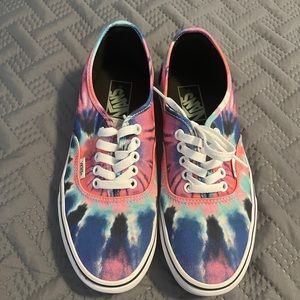 Tie dye Vans